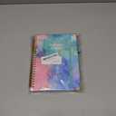 Planner 2026-2027, 18 Months Weekly and Monthly Daily Planner from January 2026 - June 2027, 5.75" x 8.38" A5 Hardcover Agenda Organizer Book 2026 with Tabs, Spiral Yearly Calendar Planners for School Work Home, Pink Blue Marble