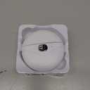 2 in 1 Electric Nails Cutter with 3 Speeds Automatic Trimmer File for Adults Nail Fingernail Rechargeable Nail Clippers (White)