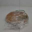 Coffee Table Tray Round Rattan Ottoman Tray Woven Serving Trays with Handles for Home and Kitchen Decorative Natural (Large 14 inch x 2.4 inch)