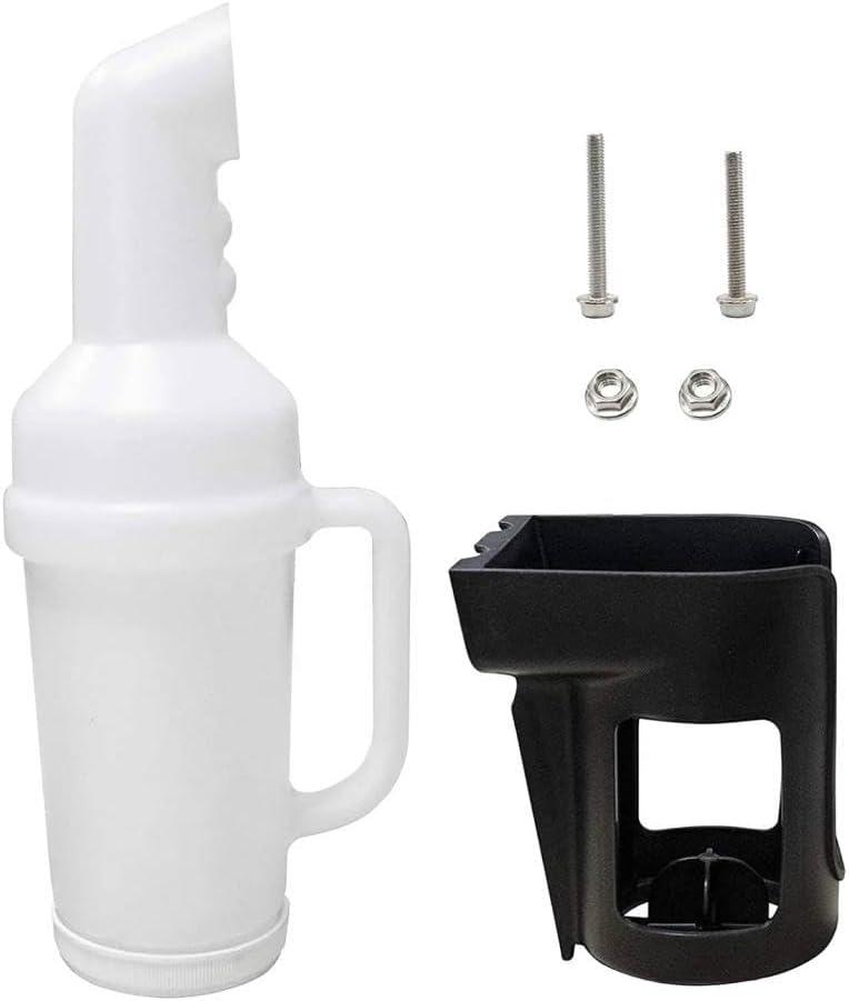 Golf Carts Sand Bottle with Holder 103451301 Portable 35 Ounce for Club Car