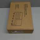 Key Holder Wall Mount, Mail Holder with Storage Drawer and 5 Key Hooks for Coat, Dog Leash, Home Decor Rack, House Accessories, Entry Way Organizer (Gray) (Standard - 11.8 Inch)