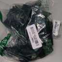 12 Pcs Dark Green Velvet Bow Napkin Rings, 4x7 Inch Elegant Bow with 1.6 Inch Napkin Holder, Decorative for Wedding Christmas Thanksgiving Dinner Party Table Setting