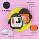 2 x COOVA Word Pop & Talking Flash Cards for Kids Ages 4-8, Matching Letter Game, Spelling Phonics Sight Words Flash Cards Kindergarten & 1st Grade, Pocket Speech CVC Word Games, Learn to Read Toys