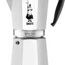 Bialetti - Moka Express: Iconic Stovetop Espresso Maker, Makes Real Italian Coffee, Moka Pot 18 Cups (27 Oz - 810 Ml), Aluminium, Silver (Small)