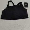 Under Armour - Womens Hg Armour High Bra (Small, Black / Jet Gray)
