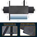 2 Pack Polarized Sun Visor Extender for Car with 2 Side Sunshade, Car Visor Extender Sun Blocker, Upgraded UV400 Sun Visor Extension with PC Lens, Anti-Glare Car Visor for Safe Driving