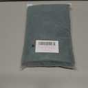 Tosleo Christmas Throw Pillow Covers 18x18 Set of 2 Christmas Decoration Xmas Snowflake Pillow Covers Soft Plush Faux Wool Jacquard Pillowcases Holiday Festivals Winter Home Decor, Dark Green