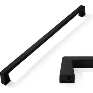 2 Pack 12 Inch Kitchen Cabinet Handles Matte Black Cabinet Pulls Drawer Pulls Kitchen Cabinet Hardware Kitchen Handles for Cabinets Cupboard Handles Drawer Handles 2 Pack 12 Inch Kitchen Cabinet Handles Matte Black Cabinet Pulls Drawer Pulls Kitchen Cabinet Hardware Kitchen Handles for Cabinets Cupboard Handles Drawer Handles