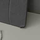 Stone Bath Mat Diatomaceous Earth Shower Mat Non-Slip Super Absorbent Diatomite Stone Bath Mats for Bathroom Floor Quick Drying Natural Easy to Clean(23.6''15.4" Gray) (Line1-grey)