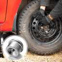 MorningRo 4 Pcs 1.98'' Axle Grease Cap Trailer Hub Dust Caps Grease Fitting Caps for Most Standard 2000 to 3500 Pound Axles