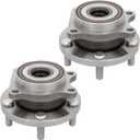 2PCS 513302 Front Wheel Bearing and Hub Assembly Fit for 2019 Subaru Ascent, 2019-2021 Forester, 04-2007 Impreza WRX STi; WRX STi Limited, 2008-2014 Impreza WRX STi, 15-2020 Legacy, Outback