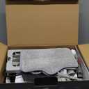 LABIGO 10-in-1 Steam Mop with Detachable Handheld Steamer, 350ml Tank, 10s Heat-Up, 248F Steam Cleaner, 3-Level Control and Swivel Head for Floors, Carpets, Tiles, BBQ grill Multi-Surface Clean White