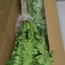 45" Fake Ferns, Realistic Large Artificial Bush Plants, 2 Artificial Boston Ferns with 59 Fronds for Outdoors Planter Indoor Home Garden Porch Decor (Green)