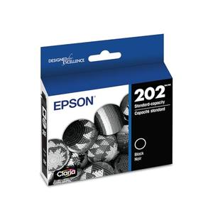 EPSON 202 Claria Ink Standard Capacity Black Cartridge (T202120-S) Works with WorkForce WF-2860, Expression XP-5100