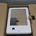 Cadet Com-Pak Electric Wall Heater Complete Unit With Thermostat (Model: CSC202TW, Part: 67507), 6825/5120 BTU, 240/208 Volt, 2000/1500 Watt, White