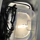 Monteka Electric Lunch Box Food Heater - Leakproof Portable Food Warmer heated lunch box for adults for Car/Home/Truck with 1.5L Removable Stainless Steel Container, White Elephant Gift, 12V/24V/110V