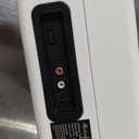 Turntable Vinyl Record Player 3-Speed Suitcase Portable Belt-Driven Record Player with Built-in Speakers RCA Line Out AUX in Headphone Jack Vintage White