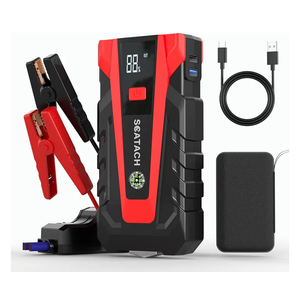 Scatach 011 3000A Car Battery Jump Starter,12V Jump Starter Battery Pack (up to 9.0L Gasoline and 7.0L Diesel Engine), Portable Jump Box with 3 Modes Flashlight and Jumper Cable