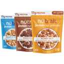 NuTrail 17g Protein Nut Granola Cereal, Variety Pack, No Sugar Added, Keto, Low Carb, Gluten Free, Grain Free, Healthy Breakfast 8 oz. 3 Count (EXP 06/23/26)