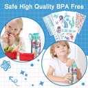 Graduation Gifts for Kids, Decorate Your Own Water Bottle for Girls, Graduation Crafts for Kids Ages 4-8, Birthday Gifts for 9 Year Old Girl, Graduation Party Favors Basket Stuffers for Girls, Ocean