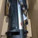 SereneLife Infrared Patio Heater, Electric Patio Heater for Indoor/Outdoor Use, Portable Heater, 900 W, for Restaurant, Patio, Backyard, Garage, Decks (Black)