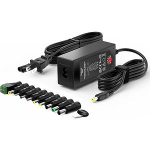 45W Universal 15V 13.5V 12V 9V 7.5V 6V 5V DC Power Supply, Switching AC Adapter Replacement Power Cord for LED Strip Lights Baby Monitor Security Cameras, Support 1A 2A 3A Max.