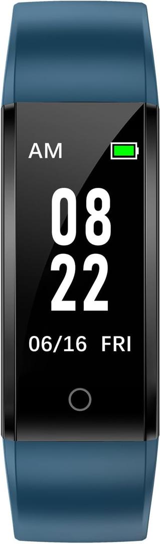 GRV Fitness Tracker Non Bluetooth Fitness Watch No App No Phone Required Waterproof Pedometer Watch with Steps Calories Counter Sleep Tracker for Men Women Parents