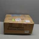 Mattress Topper King for Back Pain, Extra Thick Mattress Pad Cover, Plush Pillow Top, Deep Elastic Pocket, White