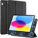 ESR for iPad (A16) 11th/10th Generation Case(2025/2022,10.9 Inch), Convenient Magnetic Attachment, Two-Way Trifold Stand, Lightweight Protection, Auto Sleep/Wake, Rebound Series, Black