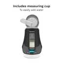 Baby Brezza Fast Baby Bottle Warmer - Baby Milk + Breastmilk Warmer Defroster 2 Unique Temperatures for Breastmilk + Formula - Universal Fit for All Bottles, Bags + Jars