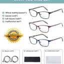 Small Bifocal Reading Glasses Women Blue Light Computer Reader Clear Top Cateye Ladies Designer Stylish Eyeglasses