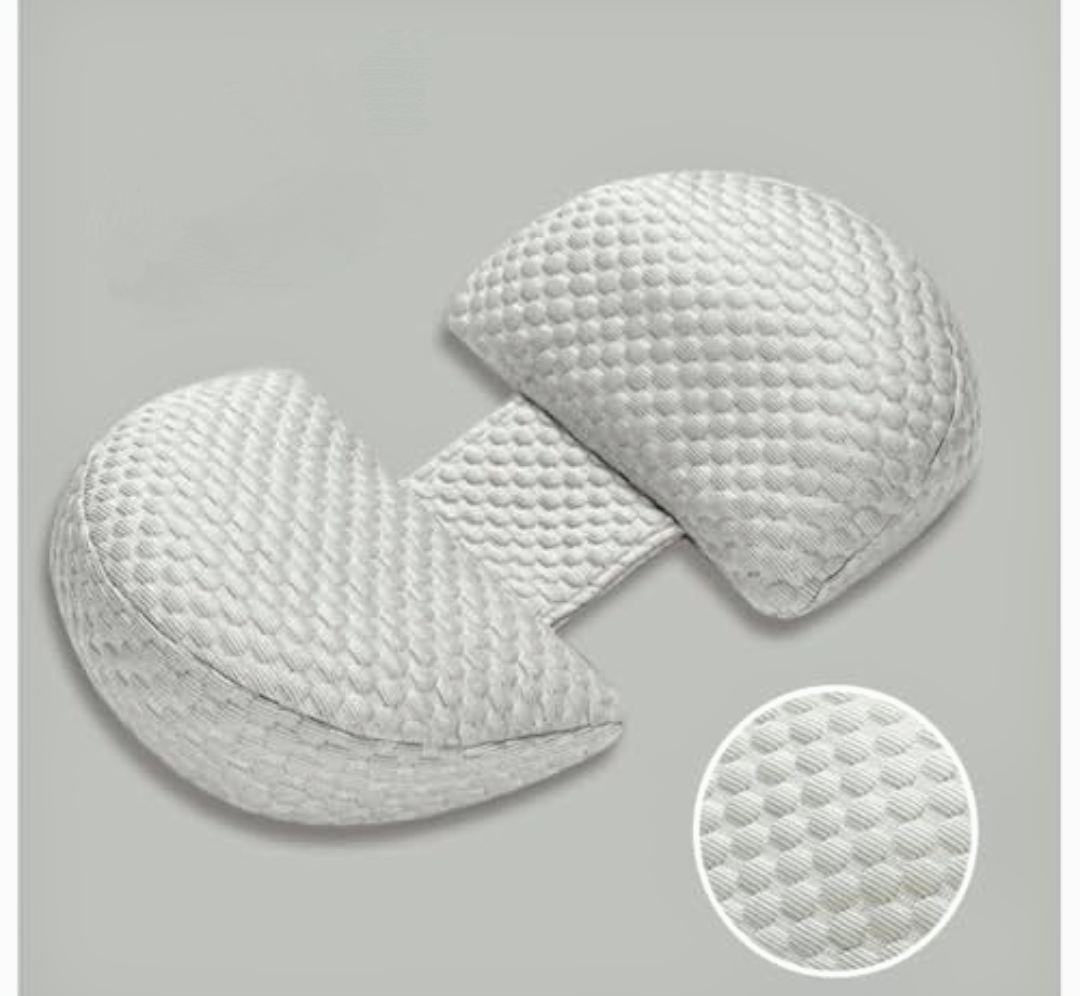 Wedge Pregnancy Pillow for Sleeping, Maternity Body Support Pillow for Back, HIPS, Belly, Legs, Adjustable Cooling & Silky Soft Pregnancy Pillow, Removable Pillow Cover,G