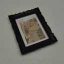 PHAREGE Vintage Picture Frame 4"×6" Black, 4 by 6 Ornate Decorative Antique Frame