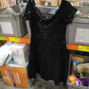 Women's Sequin Glitter Short Sleeve Dress Sexy V Neck Mini Party Club Bodycon Dresses XL