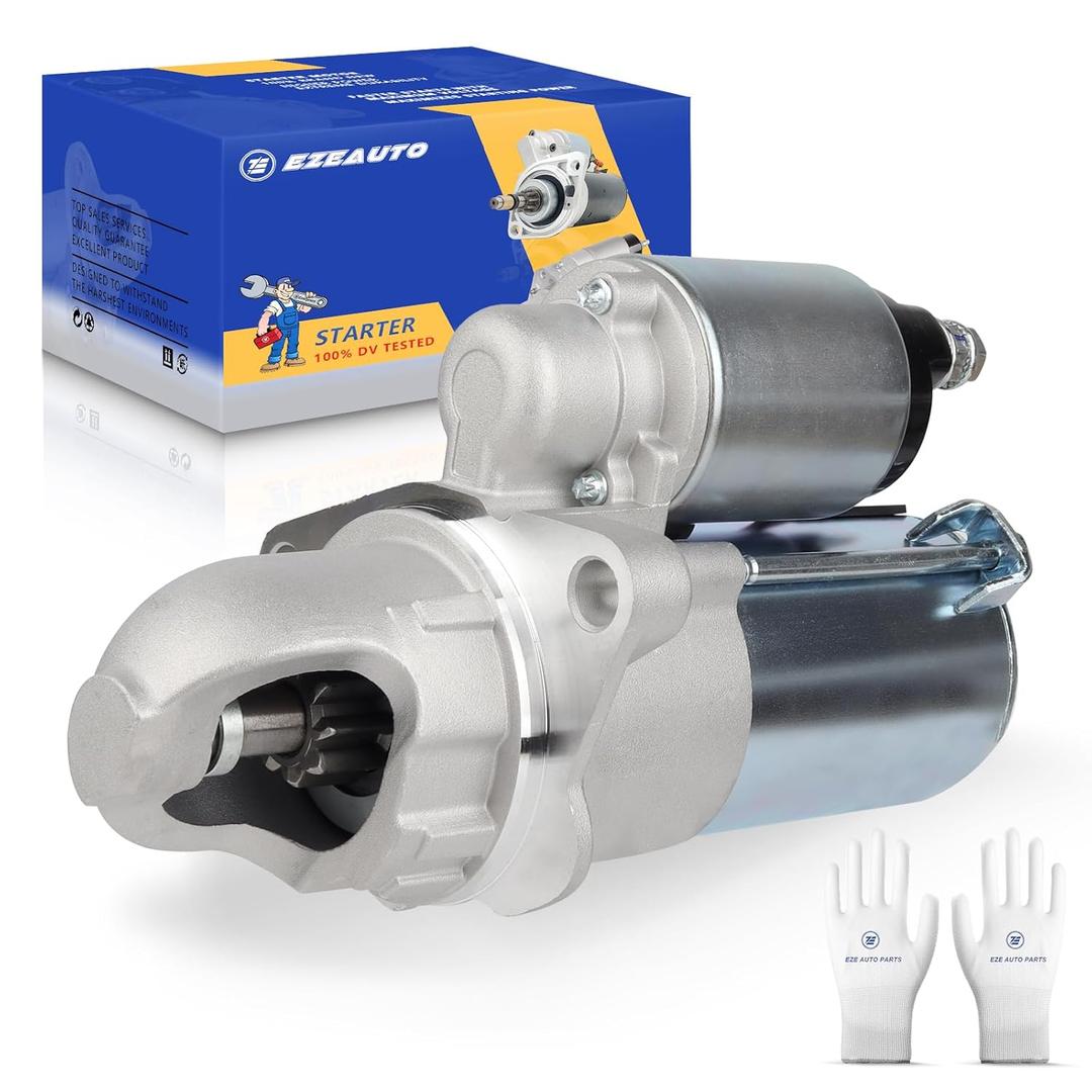 Ezexpreze 6493 Starter for 2002-2005 Chevrolet Cavalier 2.2L 2004 2005 2006 2007 Malibu 2.2L 2.4L for Cobalt 2003-2007 Saturn Ion Vue Compatible with Pontiac Sunfire Grand Am 336-1933A SDR0277