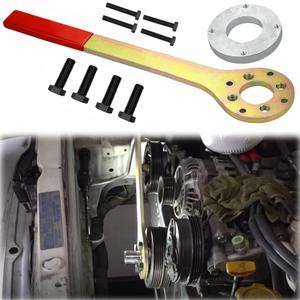 Crank Pulley Tool Wrench Holder Screw Kit Compatible with Subaru Imprezas Legacy Outback Foresters XT Baja SVX Saab 9-2X