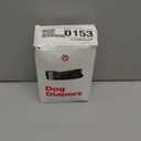 Pet Parents Washable Dog Diapers (3pack) + Extendrs of Durable Doggie Diapers, Premium Dog Diapers Female & Male (Medium, Black) (Medium (14-20"))