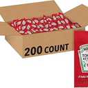 Heinz Ketchup Single Serve Packet (0.3 oz Packets, Pack of 200) Exp. 03/18/2026