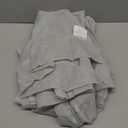 Lecloud Light Grey Sheer Curtains 84 Inch Length 2 Panels, Balance Light & Privacy Dining Room/Bedroom/Living Room Window Silver Gray Curtain, Dual Rod Pockets Solid Voile Drapes, 40x84 Inches