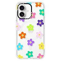 MOSNOVO Case for iPhone 16 Plus, [Buffertech 6.6ft Military-Grade Drop Protection] [Anti Peel Off Tech] Clear TPU Bumper Phone Case Cover Design - Black Cat in Garden
