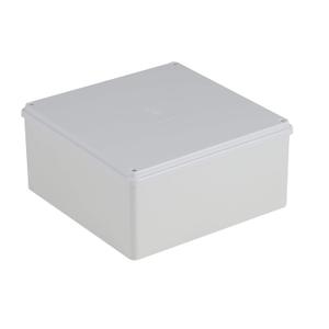 9" x 9" x 4" PVC Plastic Dustproof Waterproof Box IP65 Electrical Junction Boxes Project Junction Conduit Box for Outdoor Enclosure