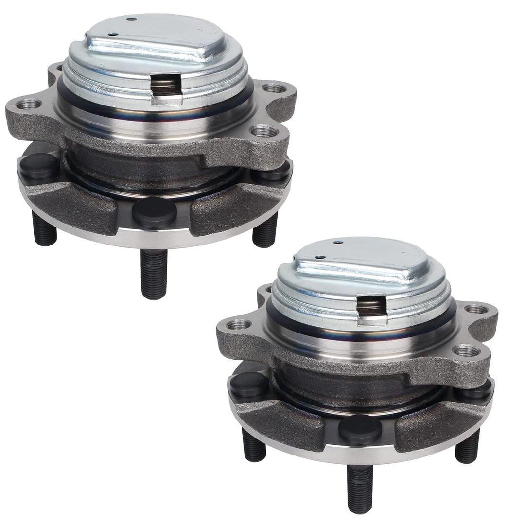 PAROD 513334 Pair Front Wheel Hub Bearing Assembly Compatible with Nissan 370Z, Infiniti EX35, EX37, FX35, FX37, G25, G35, G37, G37, M35, M35h, M37, M45, M56, Q40, Q50, Q60, Q70, Q70L, QX50, QX70