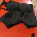 Women 2 Piece Bra  (Black, XXXL)