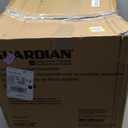 Medline Drop Arm Commode with Padded Seat and Backrest, Durable Toilet Chair for Adults and Seniors, Removable Pail, Splash Guard, Drop Down Arms for Easy Transfer, 350 lb. Weight Capacity, Tan