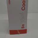 Coolflask Gallon Water Bottle Insulated with Straw&3 Lids, 128 oz Water Jug Large Stainless Steel Metal Vacuum Wide Mouth for Sports, Gym or Office, Non-BPA Keep Cold 48H Hot 24H, Magic Black