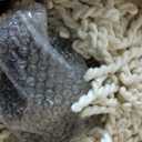 JONATHAN Y UMB1002A Tracy 9 ft. Classic MidCentury Scalloped Fringe Market Patio Umbrella with Auto-Tilt, Crank, Wind Vent and UV Protection in Coral Red/White