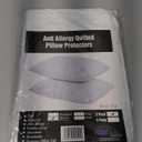 UNILIBRA 2 Pack Waterproof Pillow Protector Quilted Queen Size(21"X30") (Queen Pillow Protector)