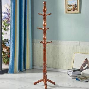 Wood Free Standing Coat Rack, Vintage Hat Stand Holder Entryway Hall Cloth Hat Hanger for Hats Scarves Home Office