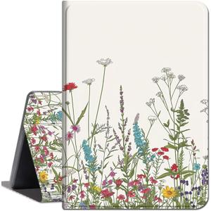 Tuiklol Tablet Case for Samsung Tab S10 Ultra (2024 Release) / Tab S9 Ultra 14.6 Inch (2023 Release), Built-on Pencil Holder Slim Hard Shell Case Trifold Stand Cover Auto Wake/Sleep, Back Book