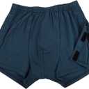 Men Incontinence Underwear Breathable Cotton Panty for Elderly Washable Reusable Incontinence Care Briefs (52.00X36.50X1.00CM, As Shown)